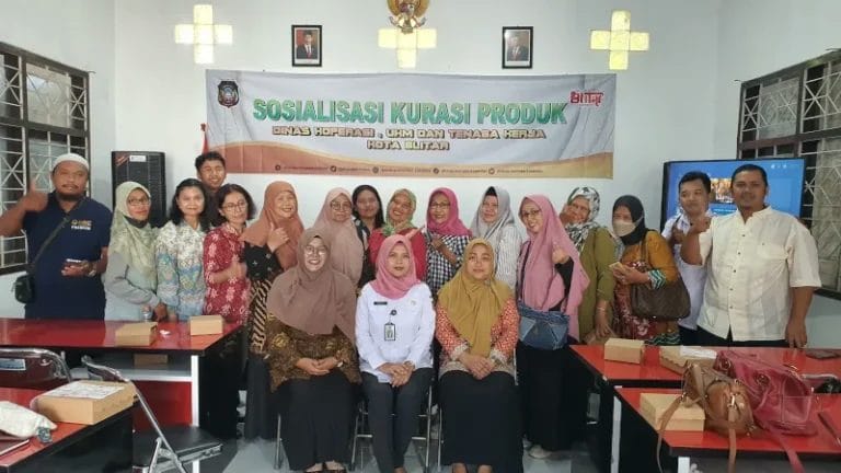 Dinas Koperasi, UKM, dan Tenaga Kerja Kota Blitar Gelar Seminar Produk Kurasi dengan Kolaborasi Dosen Universitas Islam Balitar