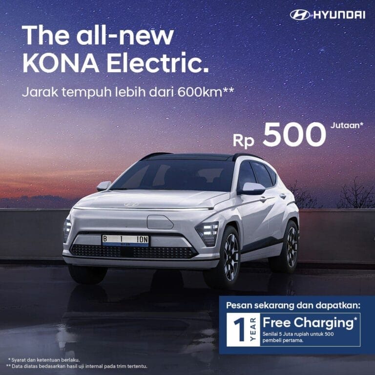 Hyundai Resmi Buka Pre-booking All-New KONA Electric, dengan Harga Mulai 500 Jutaan